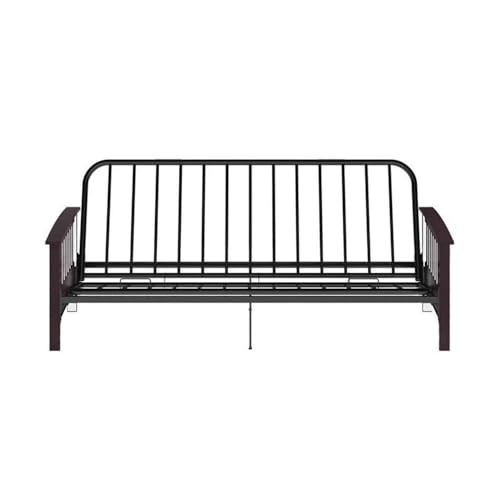 Dhp DZ41392 Laurel Full Size Espresso Wood Arm Futon Frame thumb #7