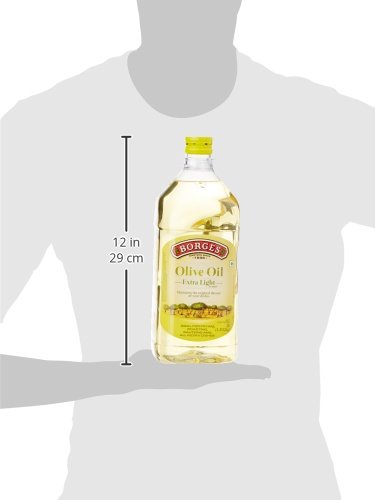 Image of Borges Olive Oil for Indian Cooking - 2 L |Extra Light |Packed in Spain |Light Flavour |75% MUFA | Ideal for daily cooking: deep fry, tadka, curries (Pack of 3)