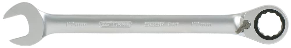KS Tools 503.4916 16mm GearPlus Rev Combination Spanner, Silber
