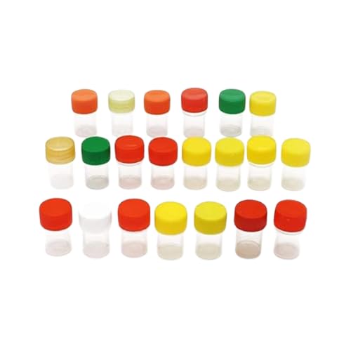 SHREE MAHA Half Dram homeopathy plastic clear bottles 3ml [ Pack of 144 pieces ]