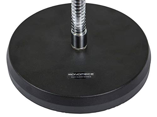 Monoprice 602500 Stands Support Micro Idéal pour Podcast Streaming et Visioconférence sur Bureau