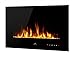 Produktbild Noble Flame Vegas 770 Schwarz - Elektrokamin Wandkamin Kaminofen Kamin - Wandmontage Fernbedienung - Verschiedene Breiten