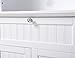 American Furniture Classics 25504 Hutch, Large, White