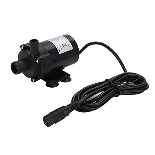 Vattenpump, 12v Jt-660a borstfritt vattenland, fontänpump, landskap med dubbla användningsområden, låg energiförbrukning, för fågelbad, akvarium, liten damm, trädgårdsdekoration