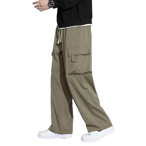 Pantalon à jambes droites et larges coupe très confortable