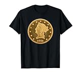 Liberty Head Gold Coin T-Shirt