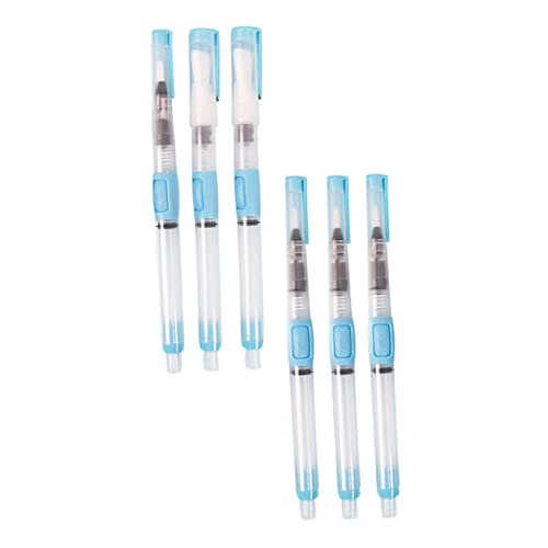 YOSADIER 水彩画用詰め替え可能な収納式水筆ペン 軽量設計で携帯便利 創造力を引き出すアートに 筆先の耐久性とインクのにじみ防止機能付き