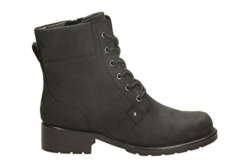 Clarks Orinoco Spice bottes classiques en cuir noir taille 36 pour femme