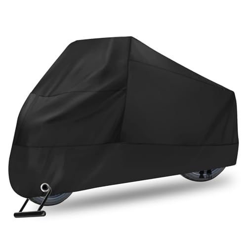 Motorcycle Cover Heavy Duty Waterproof: Durable Waterproof Scooter Cover with...