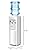 Giantex Top Loading Water Cooler Dispenser 5 Gallon Normal Temperature Water and Hot Bottle Load Electric Home with Storage Cabinet, White