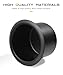 SCUARI 2PCS RV Couch Cup Holder Insert,Car Accessories Cup Holder Inserts for Cars,Metal Sofa Recliner-Handles Cups Holders Inserts Replacement,Fit for Most RVs,Trucks,Cars,Boats,Trailers (Black)