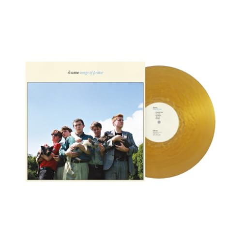 Shame - Songs Of Praise Exclusive Limited Edition Gold Nugget Color Vinyl LP Record image 2