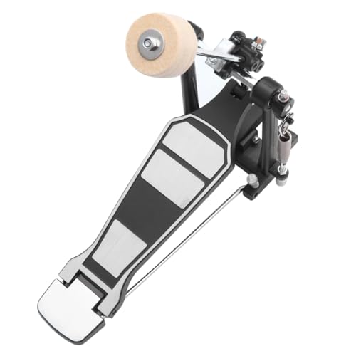 Totority Drum Set Pedal Heavy Duty Single Foot Kick Drum Foot Kick Bass Drum Pedal Spring