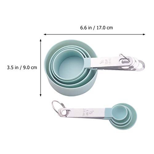 UPKOCH Conjunto de 8 1 Pcs Servindo Colher Colher Colher de Café Colheres de Medição Com Escala de S