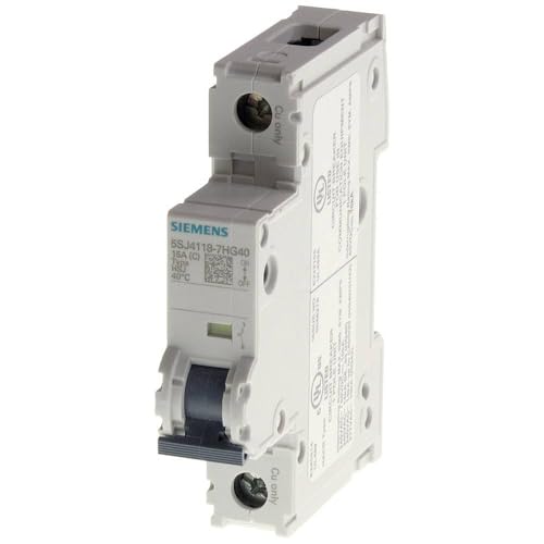Disjoncteur Siemens 5SJ41067HG40 6A résout les surcharges de votre réseau 1 pôle