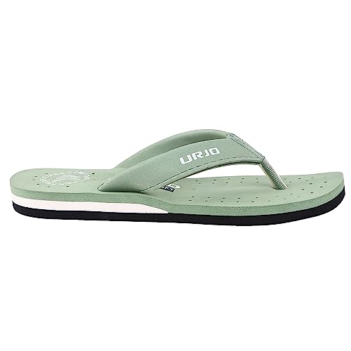 Image of URJO Women's Slippers /FlipFlops Lightweight Super Flexible Arch Support Durable Anti Skid & Stylish Dailywear Slippers /FlipFlops for Women