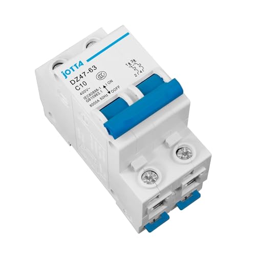 Disyuntor tipo C DZ47 interruptor automático para corriente alterna 230V 400V 3
