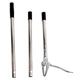 調節可能なガーデニング用除草ツールスタンドアップ式除草機プラー防錆爪。組み立てが簡単。収納しやすいデザイン。