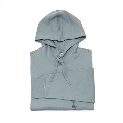 Calvin Klein Men's Relaxed Fit Monogram Logo Fleece Hoodie3