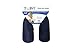 Contour Products Twist Neck Pillow, Navy Blue