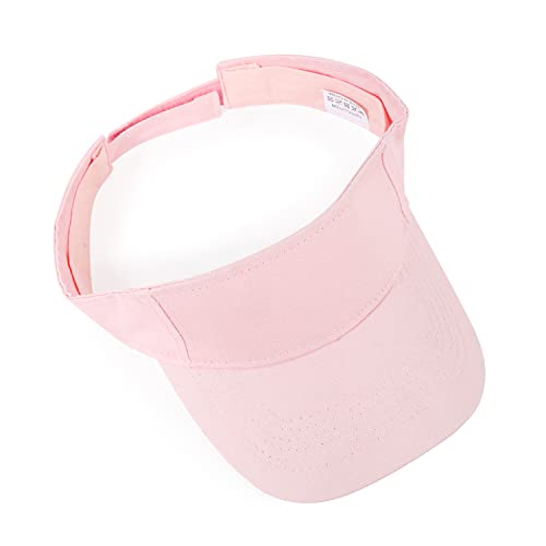 Image of HH HOFNEN Sports Sun Visor Hats Cotton Twill Ball Adjustable Sun Caps for Men Women