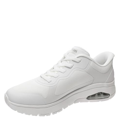Image of Skechers Men's UNO Flex-EZ Air Slip-Ins, White, Size 12