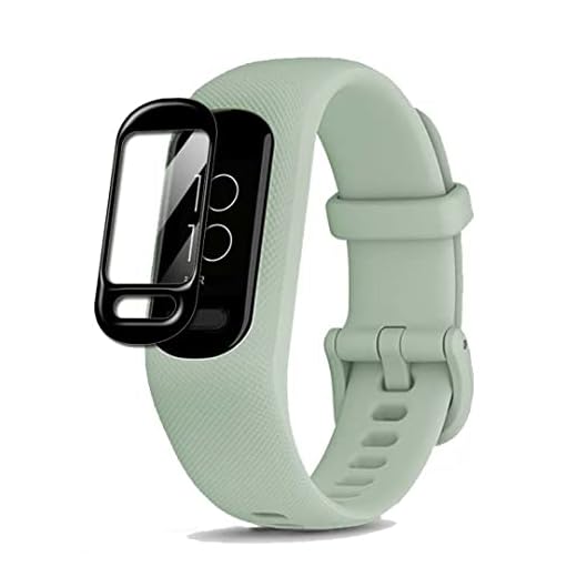 YiiLoxo Protector de Pantalla Compatible con Garmin Vivosmart 5 Smartwatch Borde Curvo 3D Suave HD Transparente Películas Protectores de Pantalla [3 Piezas][Sensible al Tacto][Antiarañazos]