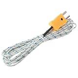 HOMSFOU K-Typ Temperatursonde mit Mantelleitung, hohe Temperaturstabilität, Präzisionsmessung für HVAC und Abgasüberwachung, industrielle Nutzung