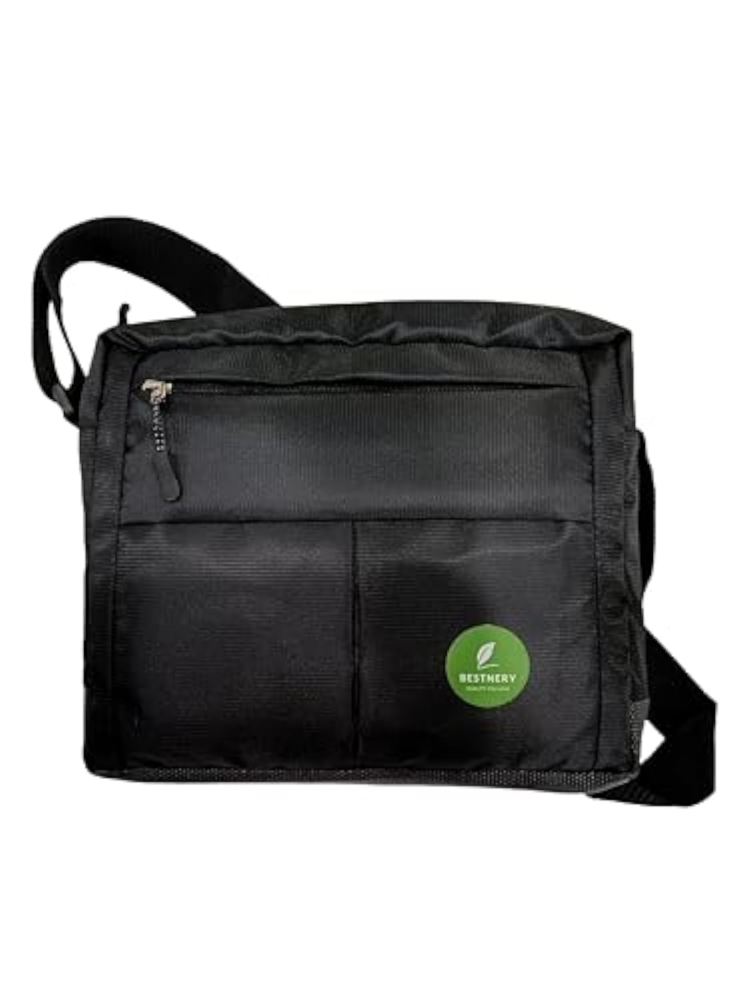 Sling Bag with Multiple Pockets, Adjustable Strap