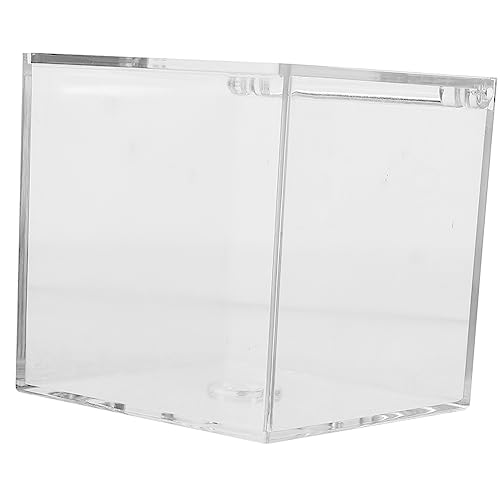 HOMSFOU アクリル製 透明ディスプレイケース 収納ボックス フィギュア ドール 模型 コレクションアイテム用 デスクトップ ショーケース