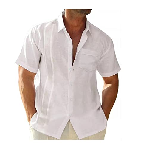 Chemise homme manches courtes sans repassage - Fini les plis avec ce haut basique d'été