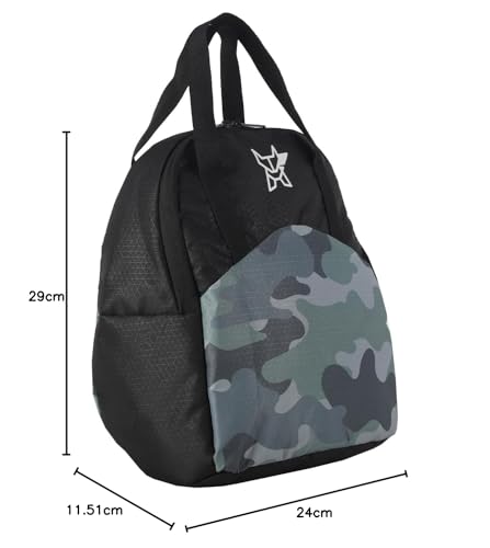Image of Arctic Fox Troop Printed Sea Spray Hexa Lunch Bag (Sea Spray)