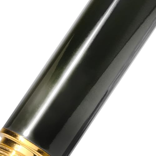 Image of Ferris Wheel Press | Bijou Fountain Pen | Echoes of Eaton | Double Gold Plated, Sapphire Lacquer Finish | Two-Tone Steel Nib | Medium Nib