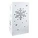 Lumabase 47124-24 Count Snowflake Luminaria Bags