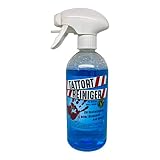 Clean Ink Tattort Reiniger 500 ml mit Sprühkopf, zur Hautreinigung während des Tätowiervorgangs und danach Tattoo, Vertrieb durch HAN-SEN GmbH, Blau