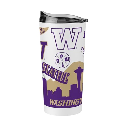 Image of Logo Brands NCAA Native Icons 20 oz Stainless Steel Tumbler - Double Wall Vacuum Insulated