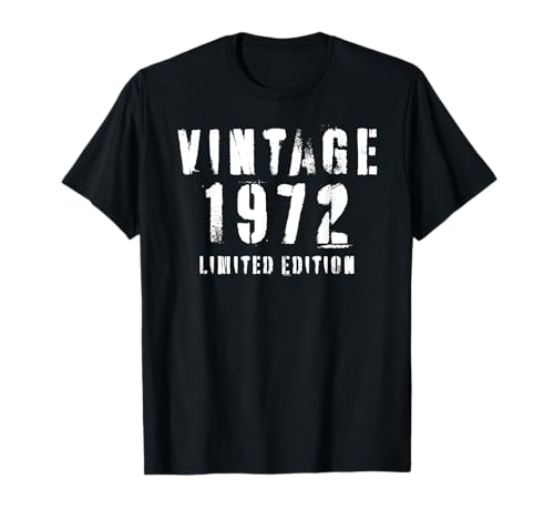 Vintage 1972 Retro Classic – Limited Edition T-Shirt