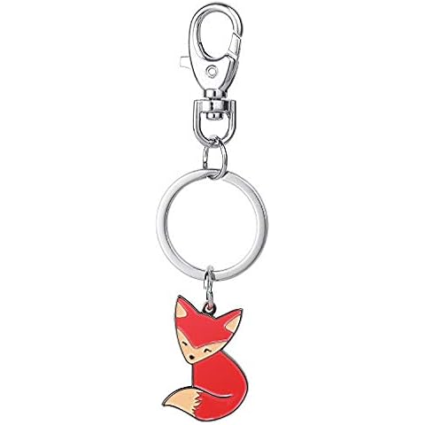 Cute Fox Keychain for Women and Men Cover