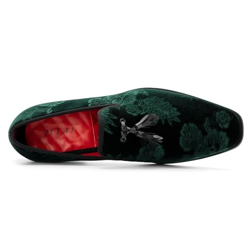 Image of JITAI Men's Fashion Loafers Wedding Shoes Loafers for Men Party Shoes