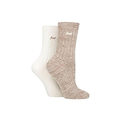 Jeep Ladies Performance Boot Socks Pack of 2 Cover