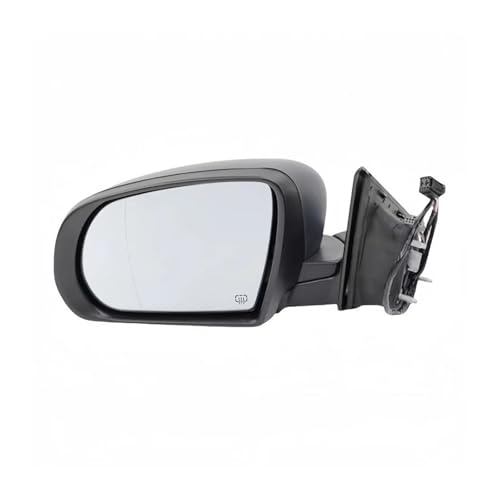 Rétroviseur chauffant pour Jeep Compass 2017-2021, rétroviseur extérieur électrique gauche 9 pin