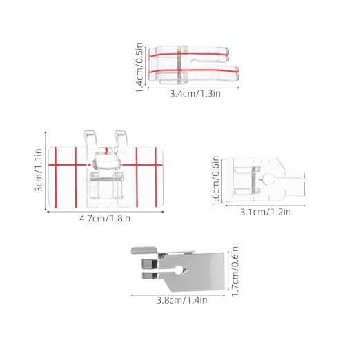 Set de 4 Pies para Máquina de Coser Minkissy miniatura 2