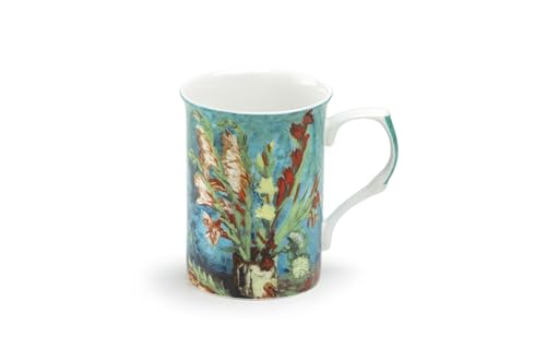 Juego de 4 tazas de hueso de China 9 onzas miniatura 5