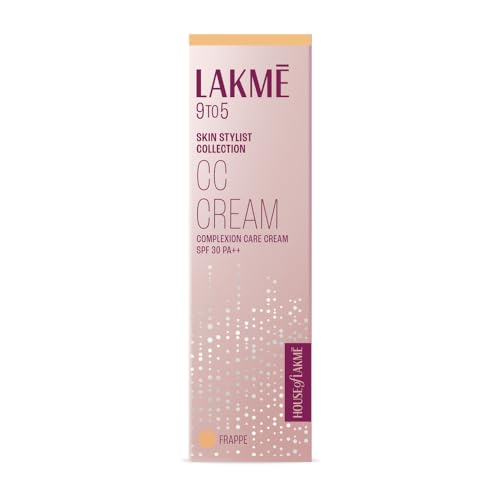 LAKMÉ Natural Cc Cream Full Coverage Frappe For All Skins, 30G,1 Count - Image 4