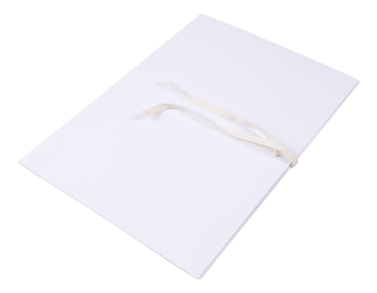 Archiv-Schnellhefter OFFICE PRODUCTS Budget Pro, 35mm, Karton, Weiß Innen, Schnellhefter Pappe A4, 250 g/m², 3-Flügel, Weiß, Schnellhefter Set 50Stk.,