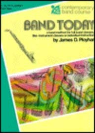 Paperback Band Today, Part 2: E-flat Alto Clarinet (E-flat Clarinet) (Contemporary Band Course, Part 2) Book