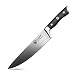 LEVINCHY Chef's Knife 8 inch Professional Super Sharp Chef's Knife Japanese High Carbon Stainless Steel Razor Sharp Superb Edge Retention Stain & Corrosion Resistant Ergonomic Black PAKKA Handle