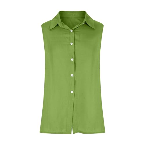 Camisas de lino y algodón para mujer con corte oversize transpirable 4