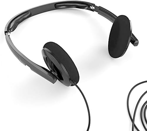 20 Piezas Almohadillas de Espuma para Auriculares Plantronics H251 H261 H351 H361 Serie | Negro, Auriculares Tamaño Estándar para Teléfono de Oficina H251 H251N H261 H261N H351 H351N H361 H361N Cubiertas Desechables miniatura 4