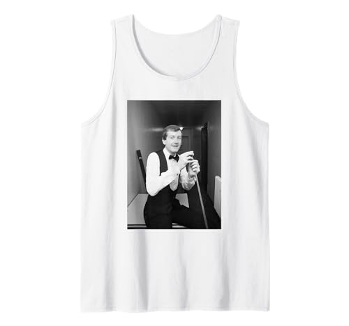 Steve Davis Snooker 6 Veces campeón del Reino Unido 1985 Camiseta sin Mangas
